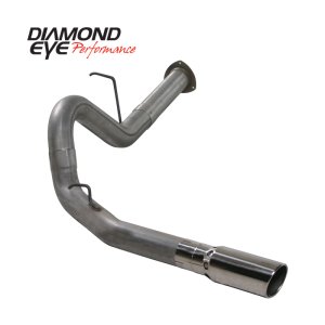 GMC 2500 Performance Exhaust - Diamond Eye Performance - DPF Back, Single - Stainless Steel - `08-`10